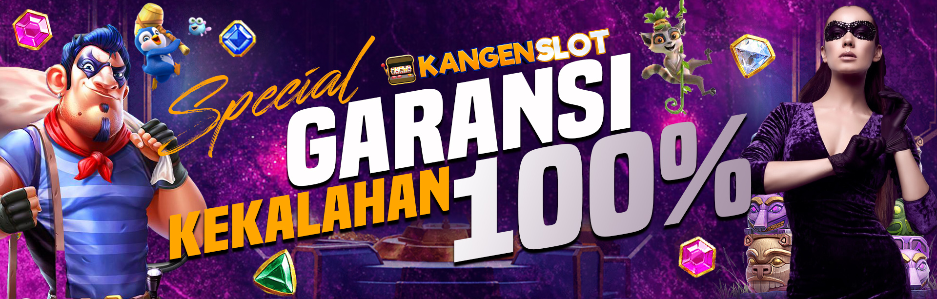 GARANSI KEKALAHAN 100%